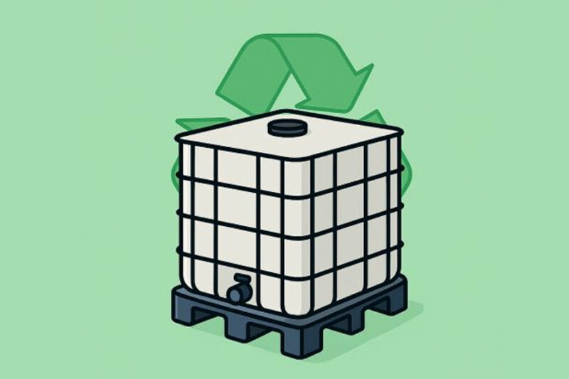 Greener Storage at Scale Reused IBC Totes and the VerdeTrader Advantage