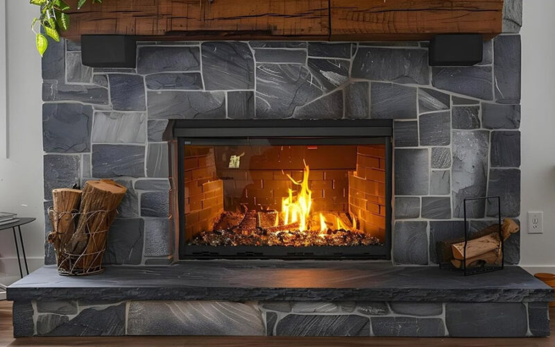 Hearths That Endure Granites Quiet Power Beside the Flames