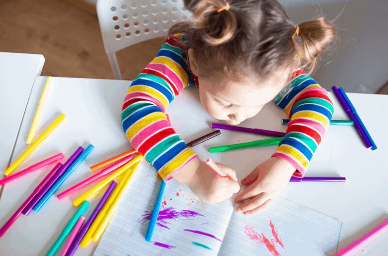 How Art Helps Early Childhood Development at Home