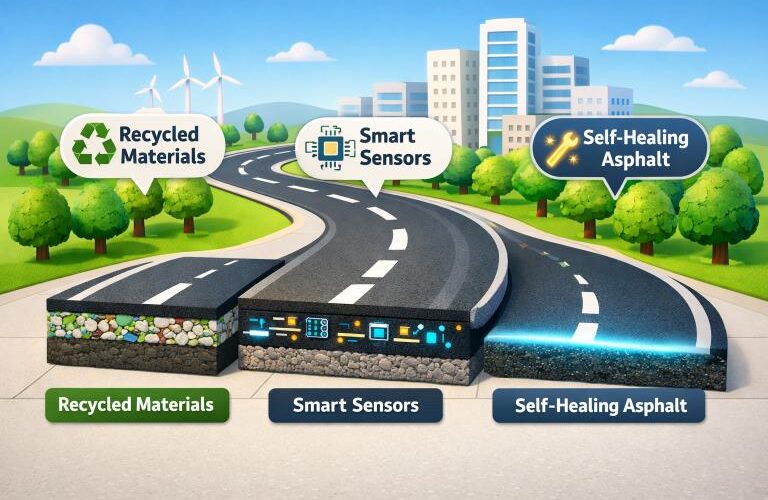 Future Trends in Commercial Asphalt Projects