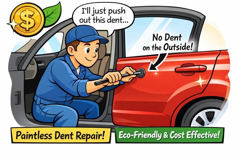 How Paintless Dent Repair by Canadian Dent Saves Money and Restores Vehicle Value