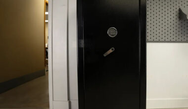 gun safe door