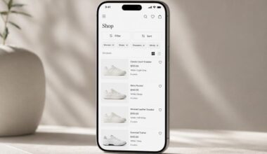 Mobile Filter and Sort UX