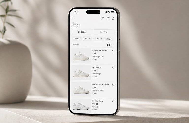 Mobile Filter and Sort UX
