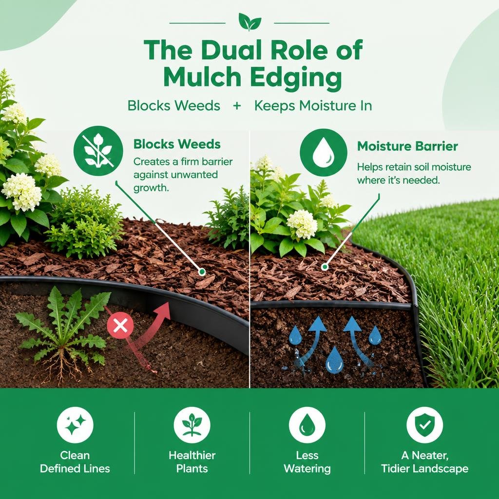 Edging for Mulch Keep Your Beds Neat and Tidy