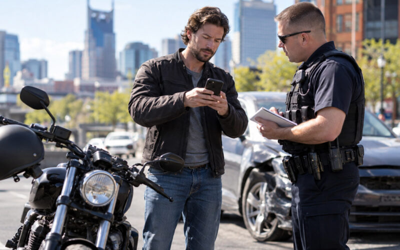 How Motorcyclists in Nashville Can Protect Their Rights After a Crash